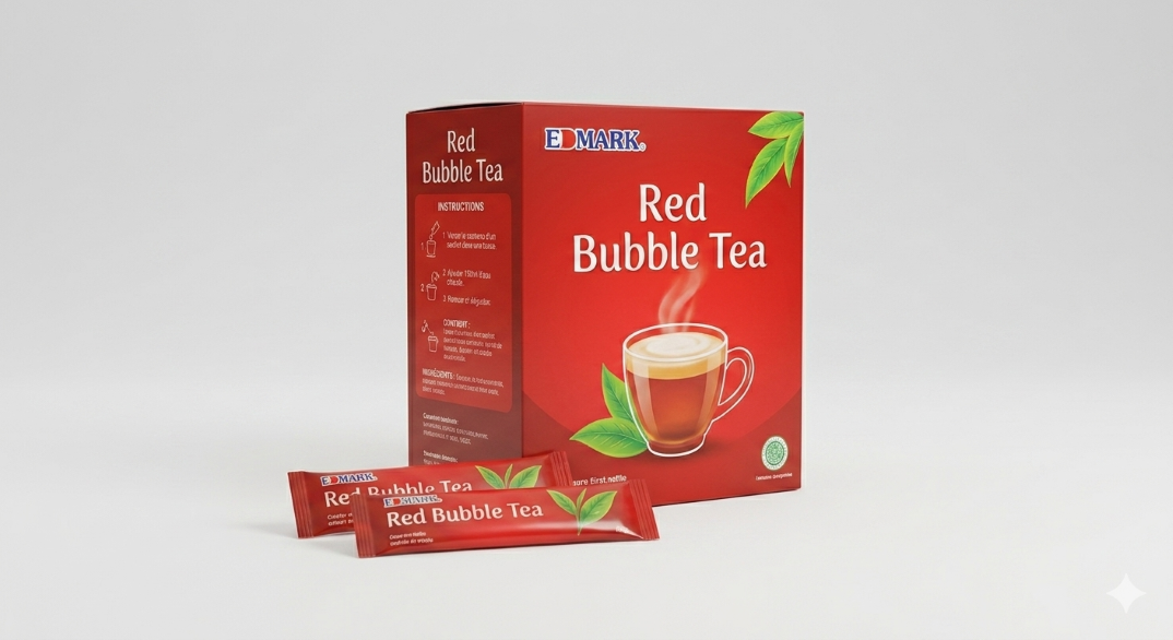 Red Bubble Tea