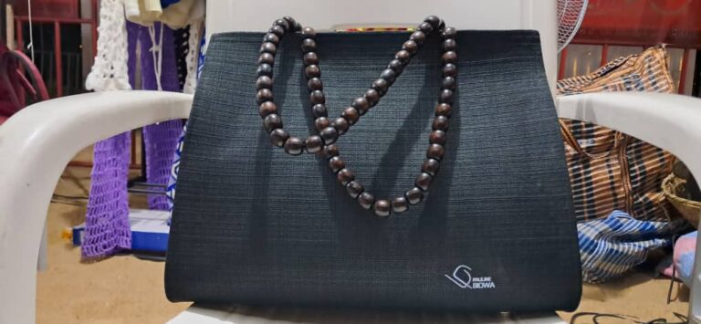 sac trapèze "noir Ébène" – pauline biowa